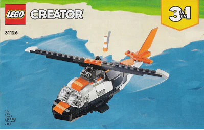 31126-Supersonic - jet - INSTRUCTIONS ONLY - Image 3