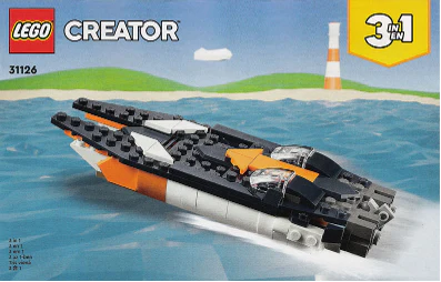 31126-Supersonic - jet - INSTRUCTIONS ONLY - Image 4