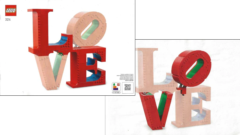 31214-LOVE - INSTRUCTIONS ONLY