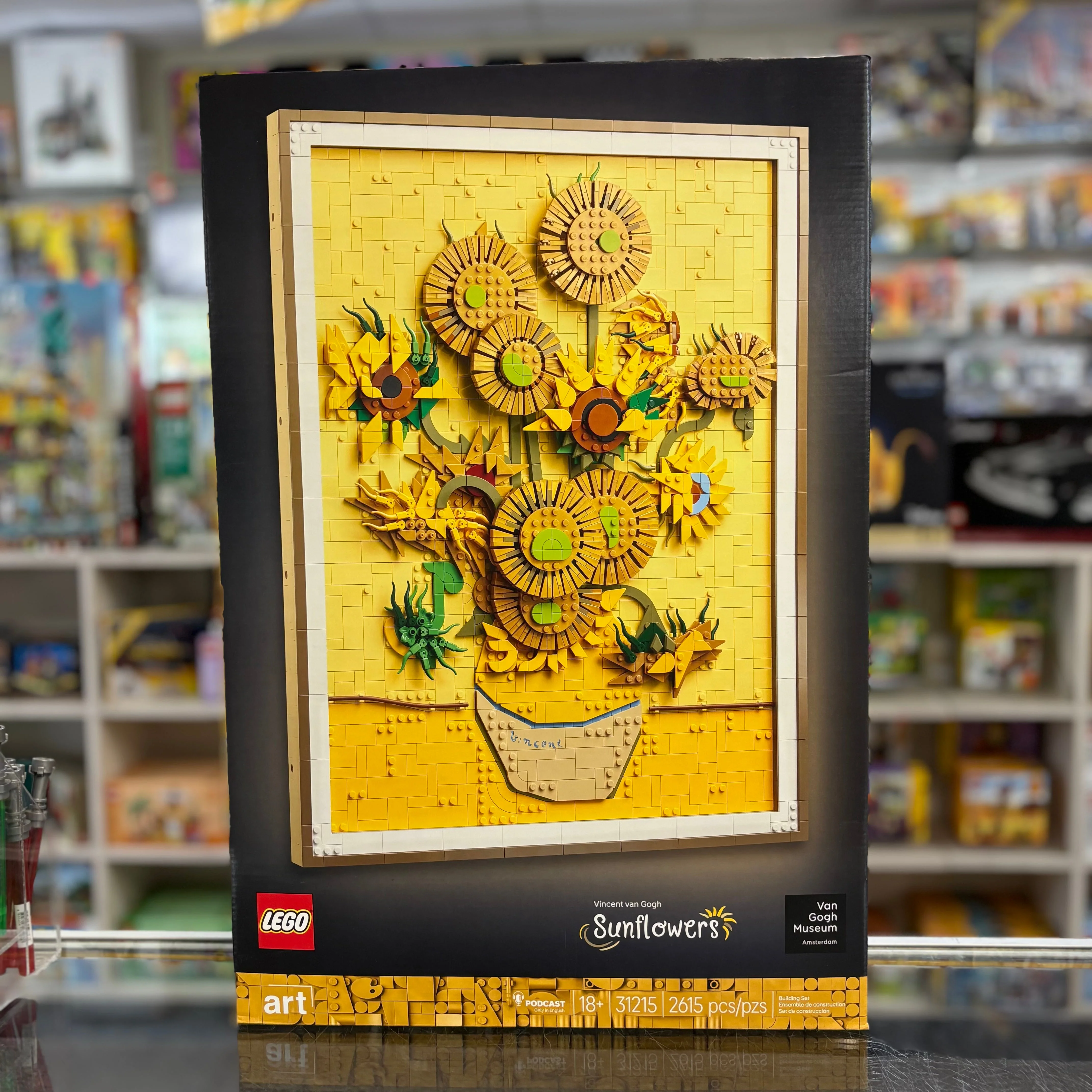 31215 - Vincent van Gogh - Sunflowers- EMPTY BOX ONLY