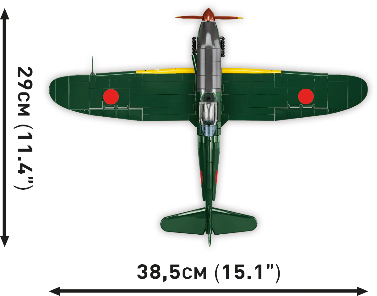 COBI Kawasaki KI-61-I Hien (TONY) : Set #5740 - Image 3