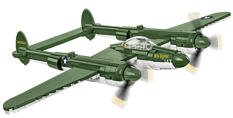 COBI Lockheed P-38 Lightning Fighter : Set #5882 - Image 2