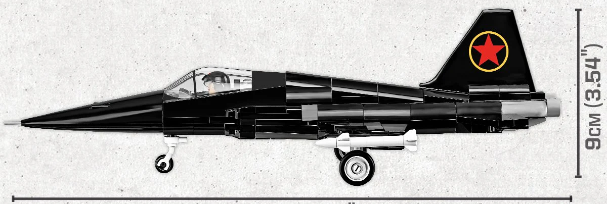 TOP GUN MIG-28 Fighter Jet: COBI Set #5859 - Image 3