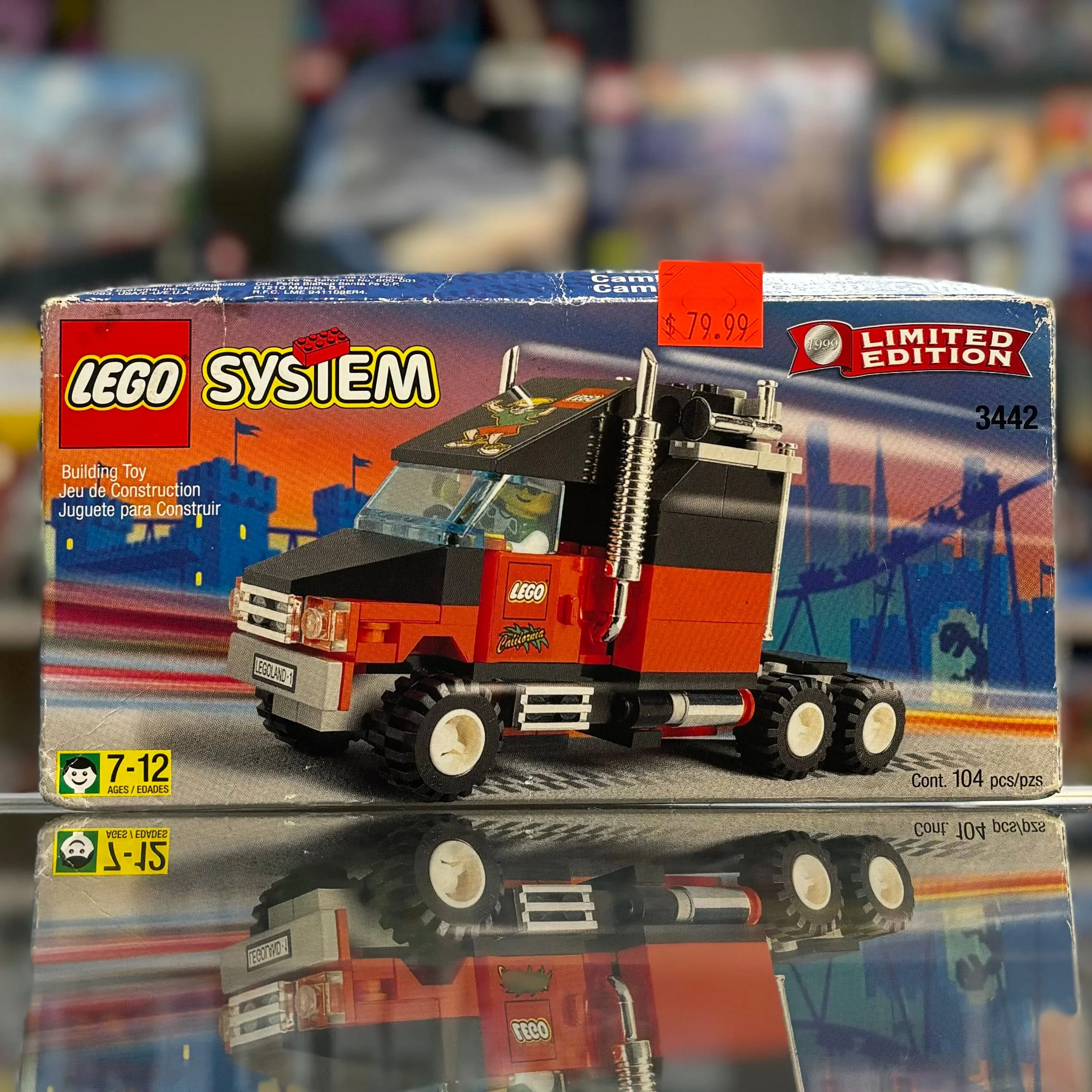 3442 - Legoland California Truck, Limited Edition - EMPTY BOX ONLY