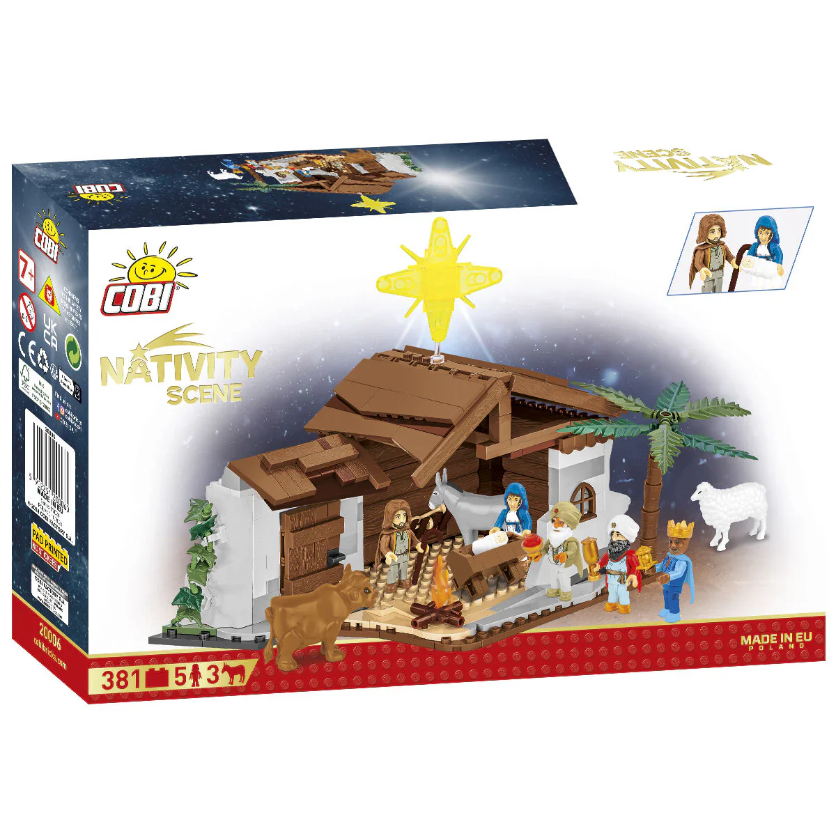 Nativity Scene: COBI Set #20006 - Image 4
