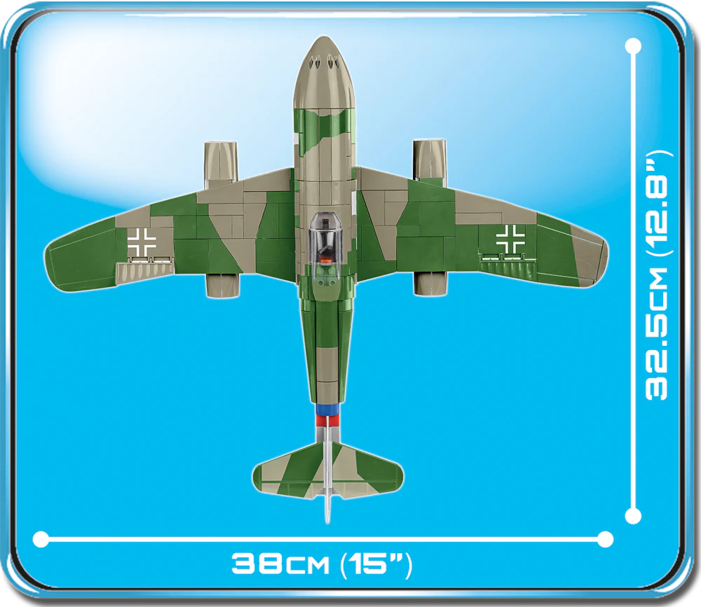 COBI Messerschmitt ME 262A-1A: Set #5721 - Image 3