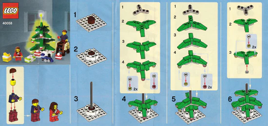 40058-Decorating the Tree polybag - INSTRUCTIONS ONLY