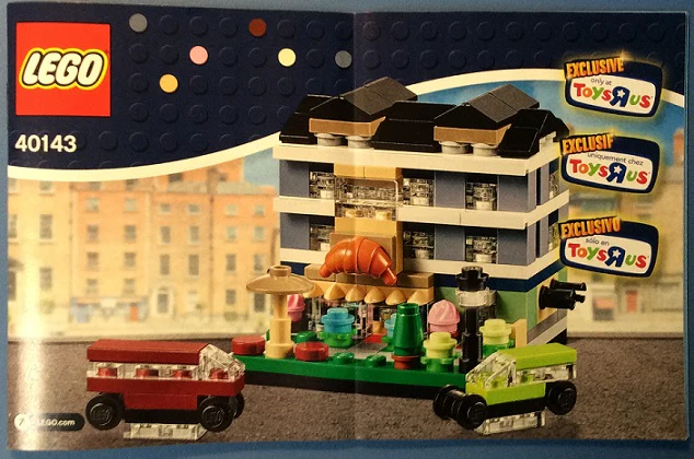 40143-Bricktober Bakery (2015 Toys "R" Us Exclusive) - INSTRUCTIONS ONLY