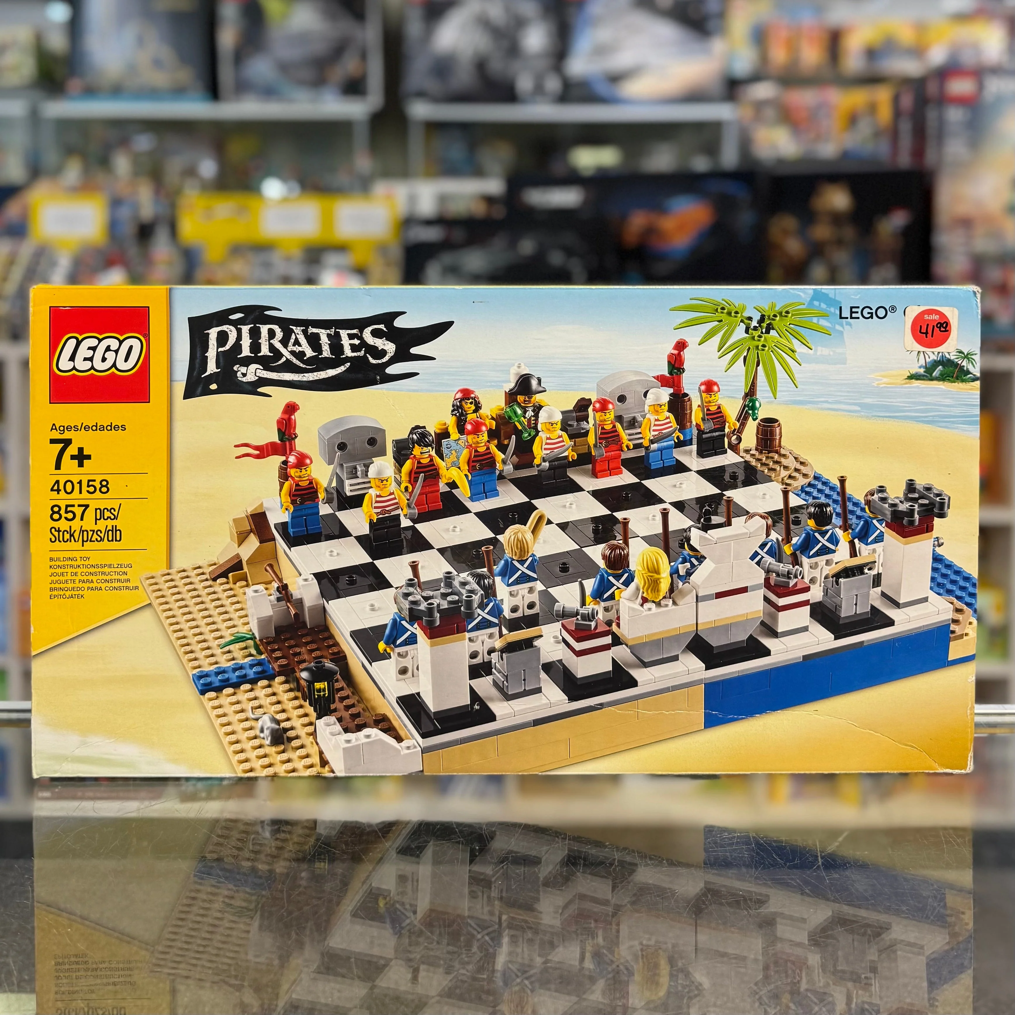 40158 - LEGO Chess (Pirates) - EMPTY BOX ONLY
