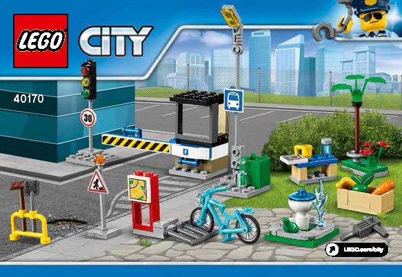 40170-Build My City Accessory Set - INSTRUCTIONS ONLY