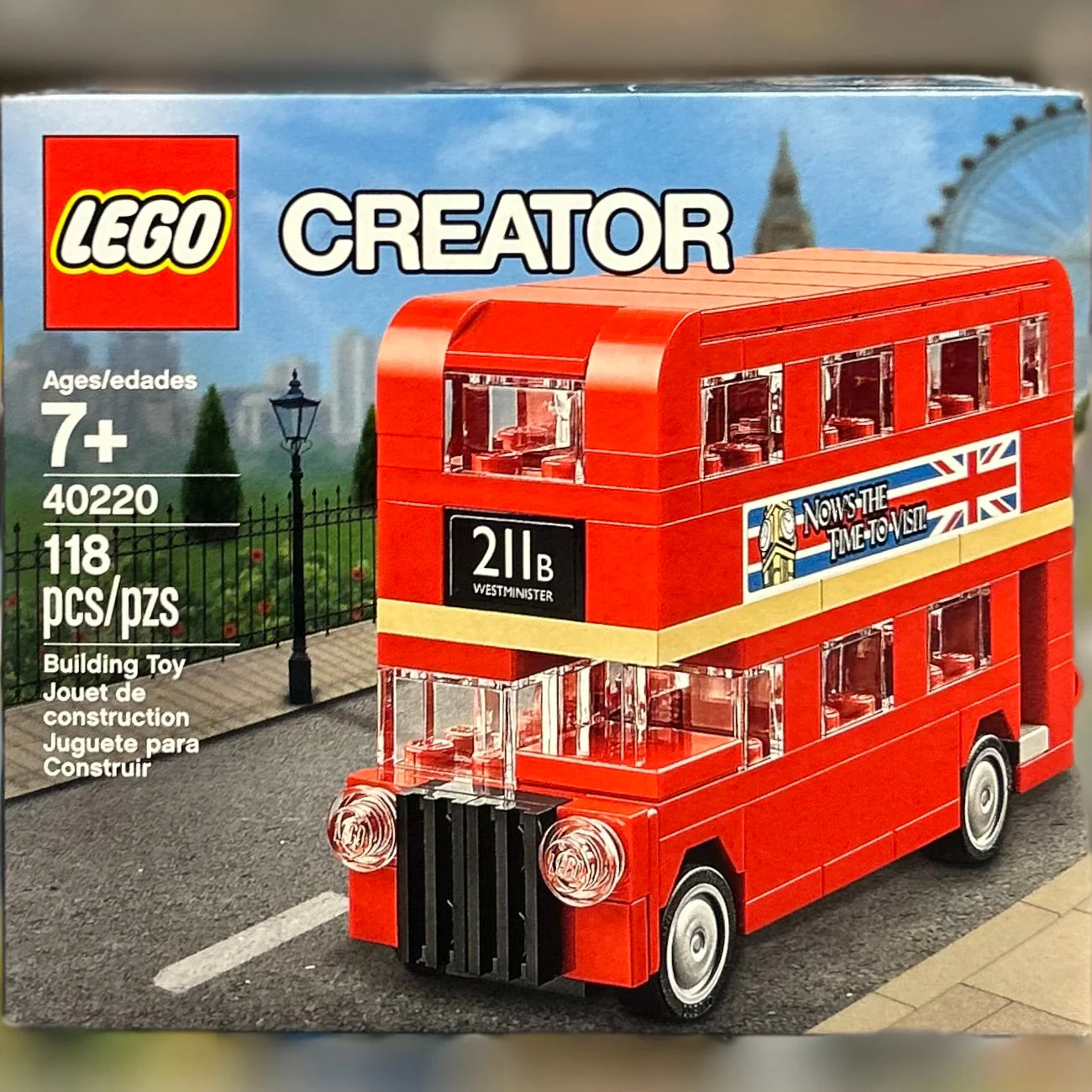 40220 - Mini London Bus - EMPTY BOX ONLY