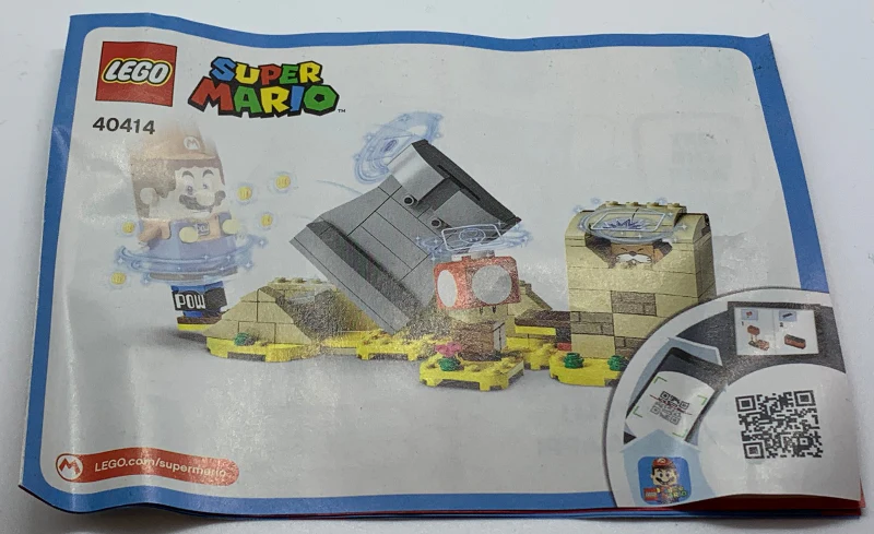 40414-Monty Mole & Super Mushroom - Expansion Set - INSTRUCTIONS ONLY