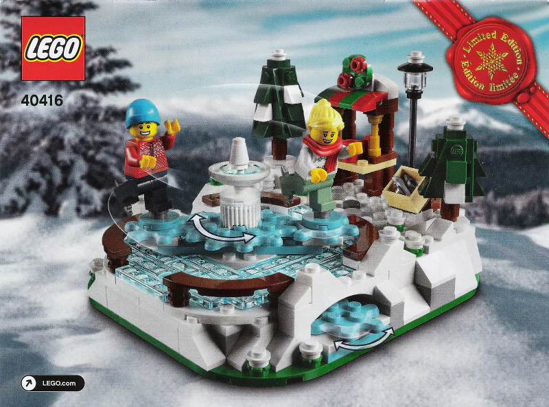 40416-Ice Skating Rink - INSTRUCTIONS ONLY