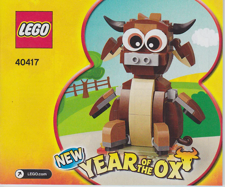 40417-Year of the Ox - INSTRUCTIONS ONLY