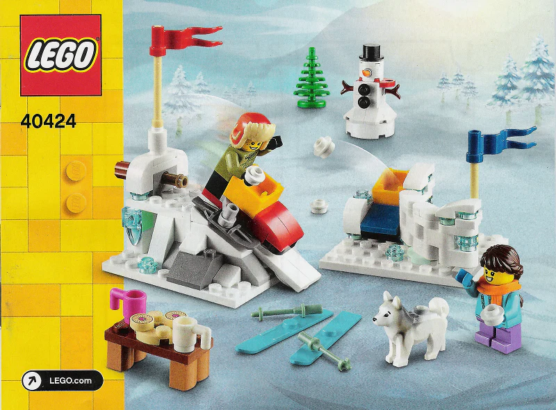 40424-Winter Snowball Fight - INSTRUCTIONS ONLY
