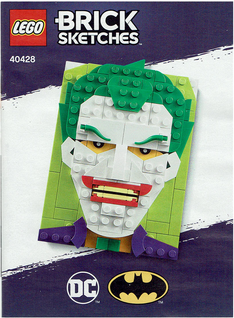 40428-The Joker - INSTRUCTIONS ONLY