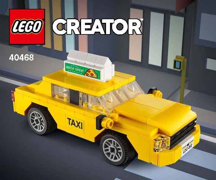 40468-Yellow Taxi - INSTRUCTIONS ONLY