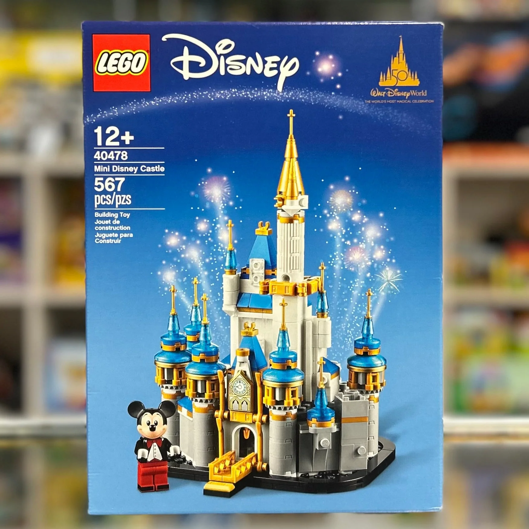 40478 - Mini Disney Castle - EMPTY BOX ONLY