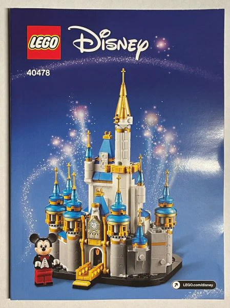 40478-Mini Disney Castle - INSTRUCTIONS ONLY