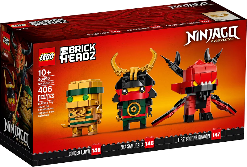 40490 - Ninjago 10 - EMPTY BOX ONLY - Image 2