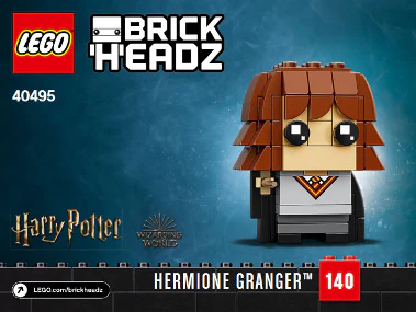 40495-Harry, Hermione, Ron & Hagrid - INSTRUCTIONS ONLY - Image 3