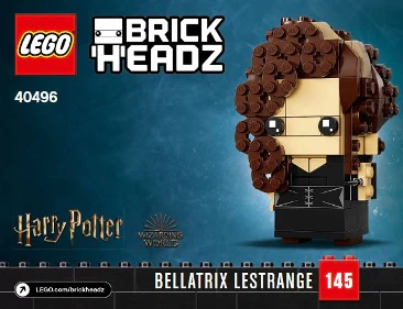 40496-Voldemort, Nagini & Bellatrix - INSTRUCTIONS ONLY - Image 4