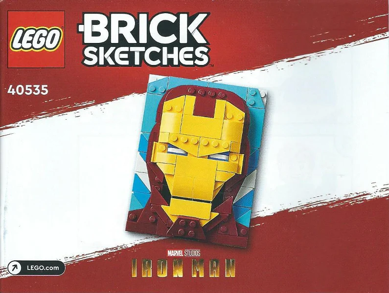 40535-Iron Man - INSTRUCTIONS ONLY