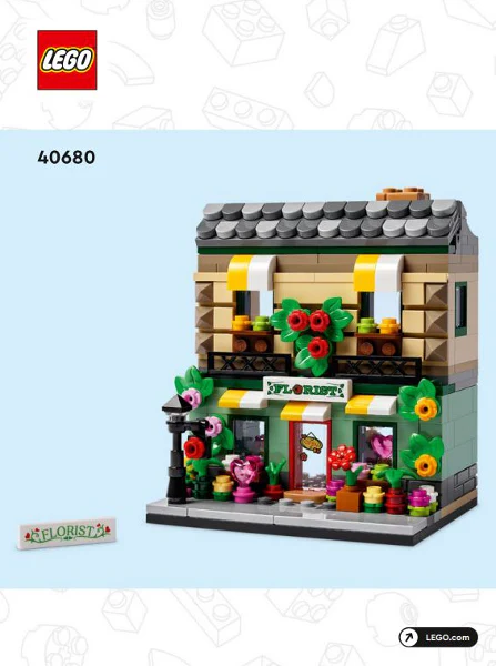 40680-Flower Store - INSTRUCTIONS ONLY