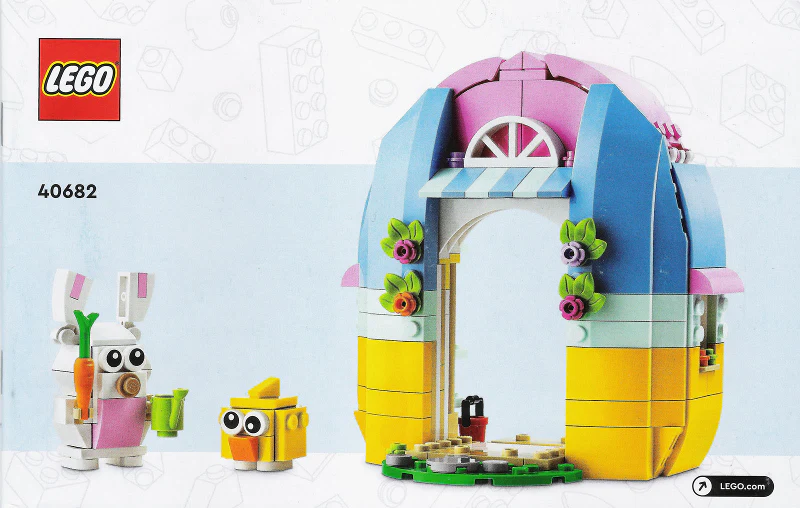 40682-Spring Garden House - INSTRUCTIONS ONLY