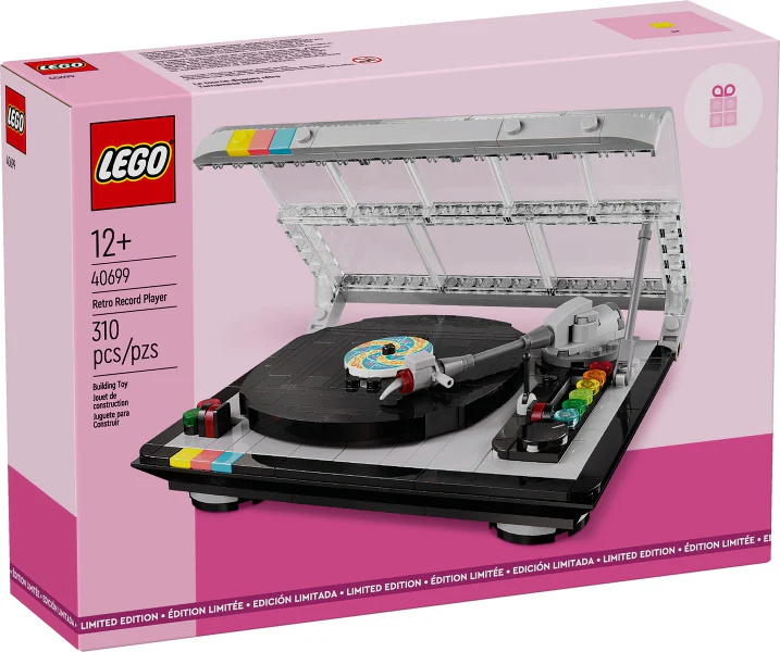 40699 - Retro Record Player - EMPTY BOX ONLY - Image 2
