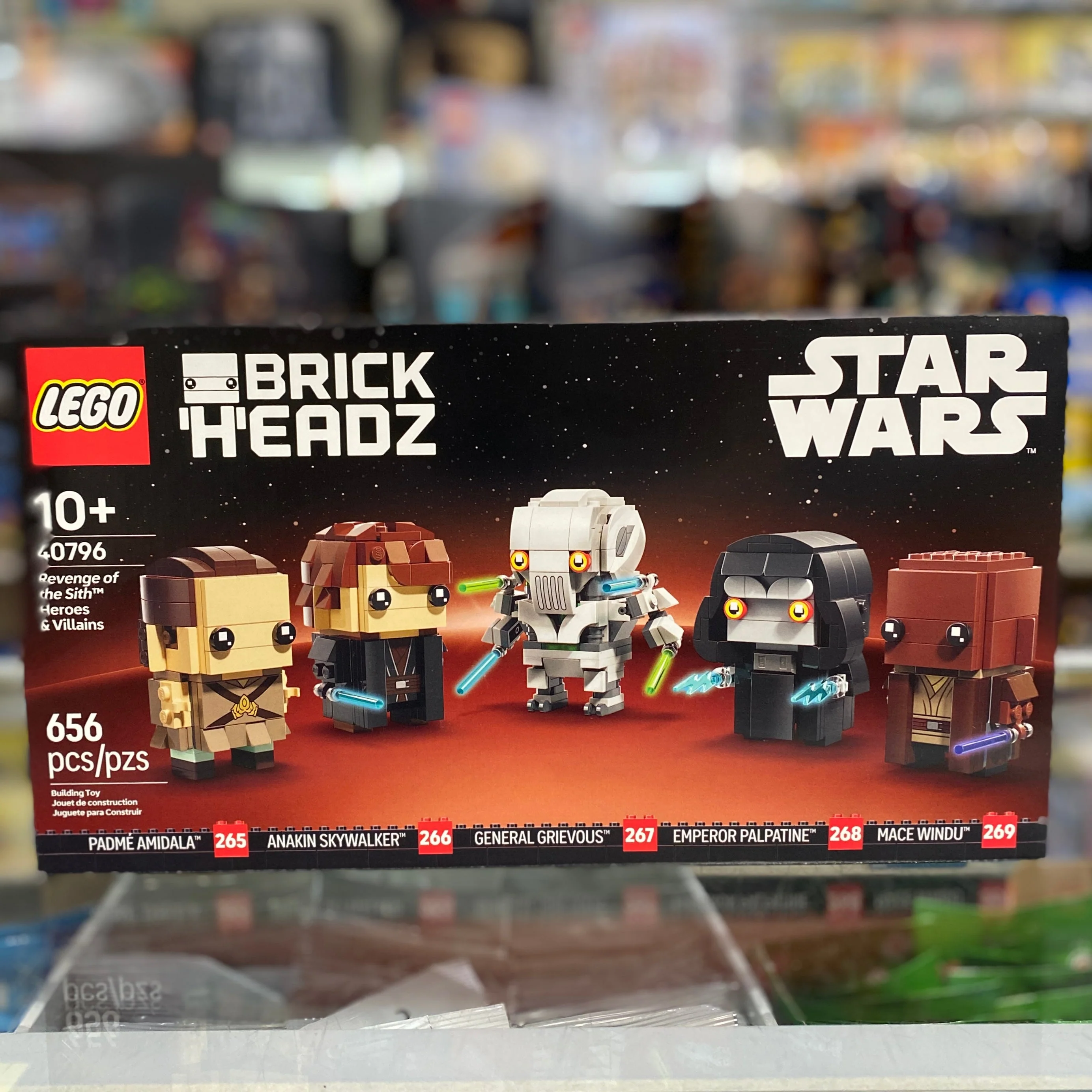 40796 - Revenge of the Sith Heroes & Villians - EMPTY BOX ONLY