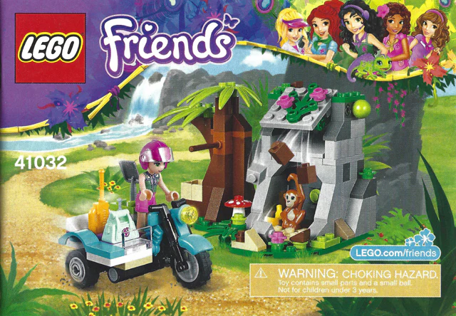 41032-First Aid Jungle Bike - INSTRUCTIONS ONLY