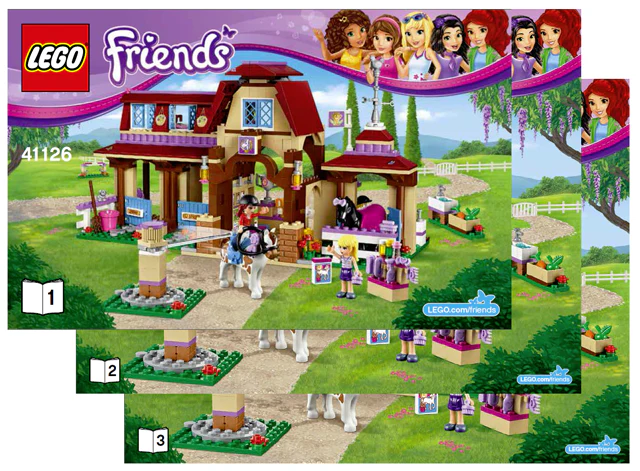 41126-Heartlake Riding Club - INSTRUCTIONS ONLY
