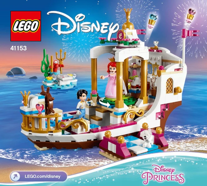 41153-Ariel's Royal Celebration Boat - INSTRUCTIONS ONLY