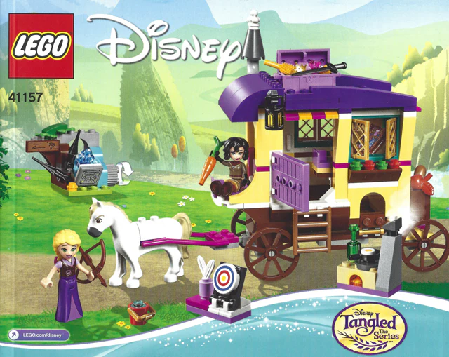 41157-Rapunzel's Traveling Caravan - INSTRUCTIONS ONLY