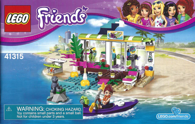 41315-Heartlake Surf Shop - INSTRUCTIONS ONLY