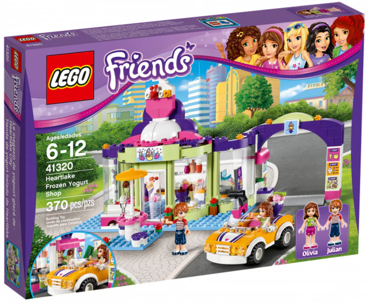41320 - Heartlake Frozen Yogurt Shop - EMPTY BOX ONLY - Image 2