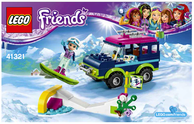 41321-Snow Resort Off - Roader - INSTRUCTIONS ONLY