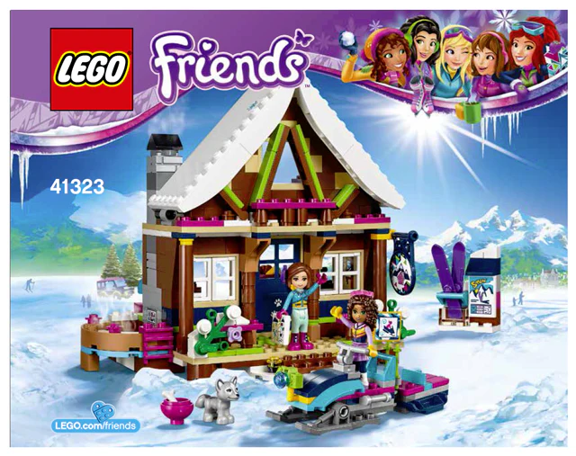 41323-Snow Resort Chalet - INSTRUCTIONS ONLY