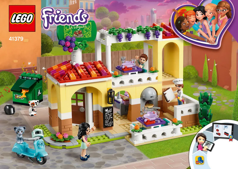 41379-Heartlake City Restaurant - INSTRUCTIONS ONLY