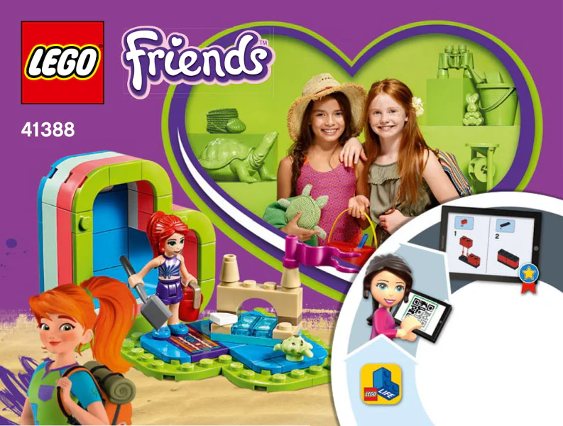 41388-Mia's Summer Heart Box - INSTRUCTIONS ONLY