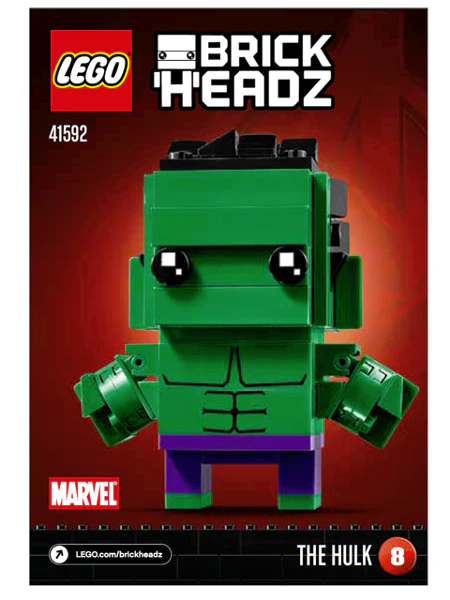 41592-The Hulk - INSTRUCTIONS ONLY