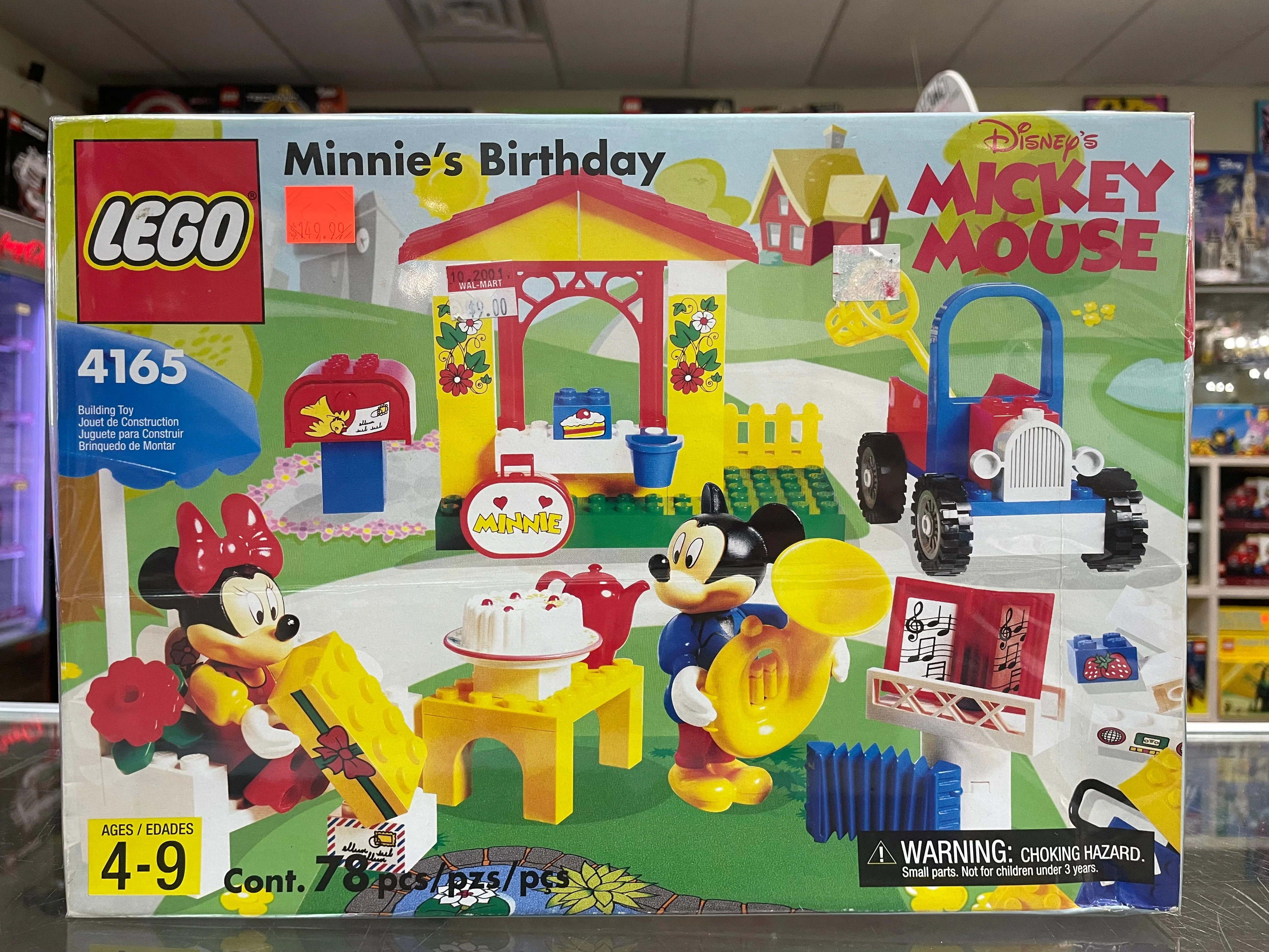 4165 - Minnie's Birthday Party - EMPTY BOX ONLY
