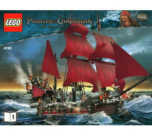 4195-Queen Anne's Revenge - INSTRUCTIONS ONLY - Image 2