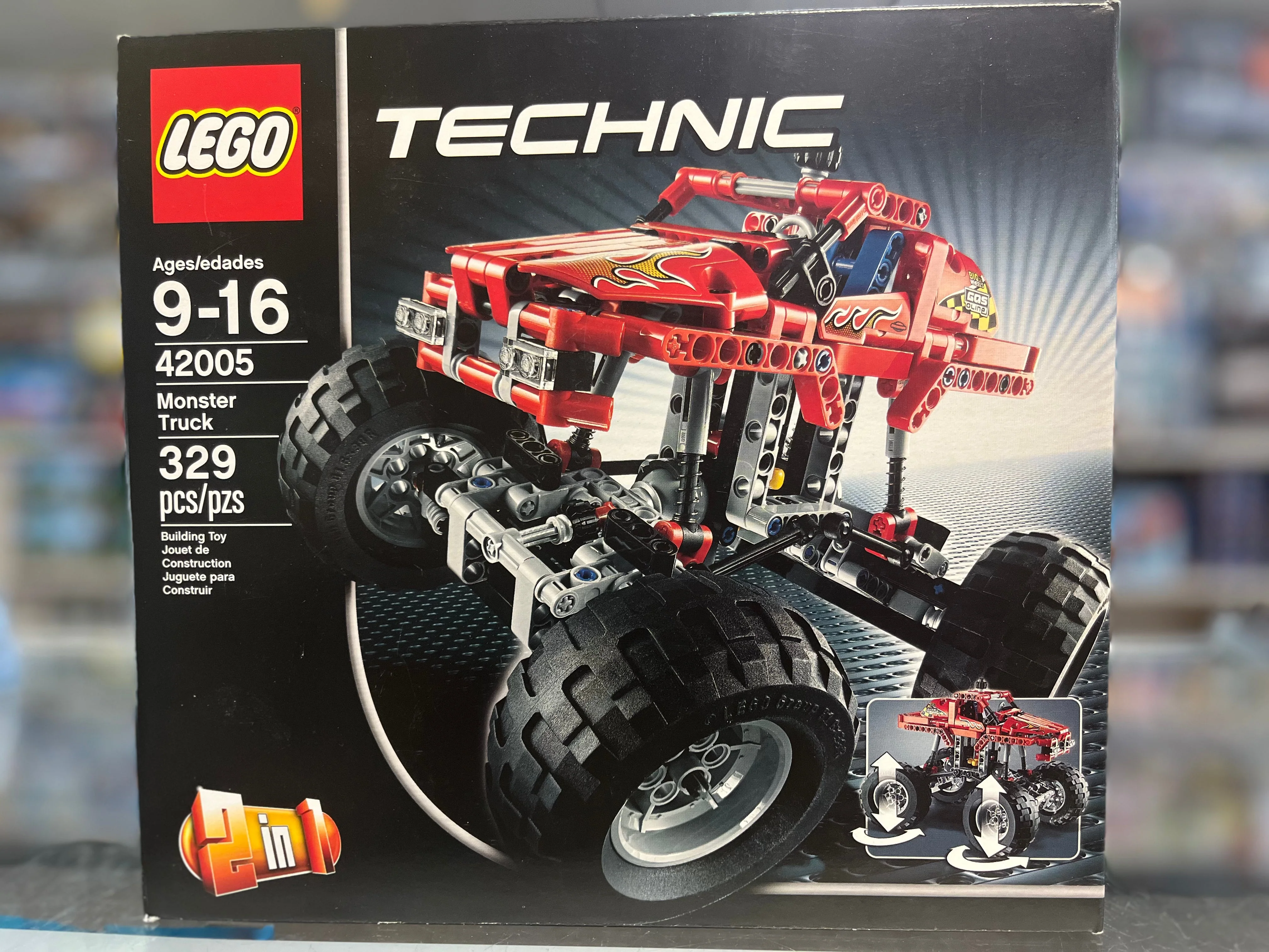 42005 - Monster Truck - EMPTY BOX ONLY