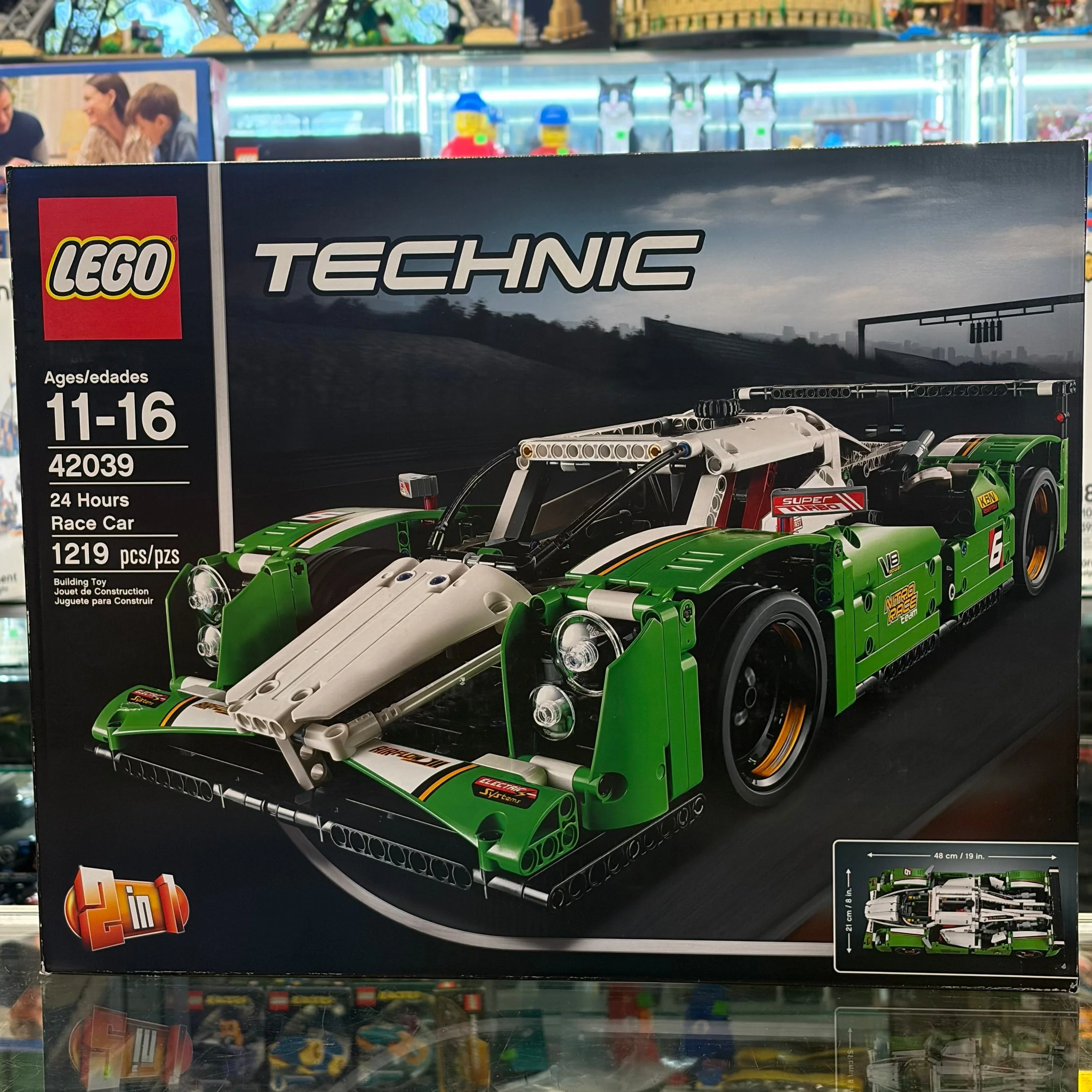 42039 - 24 Hours Race Car - EMPTY BOX ONLY