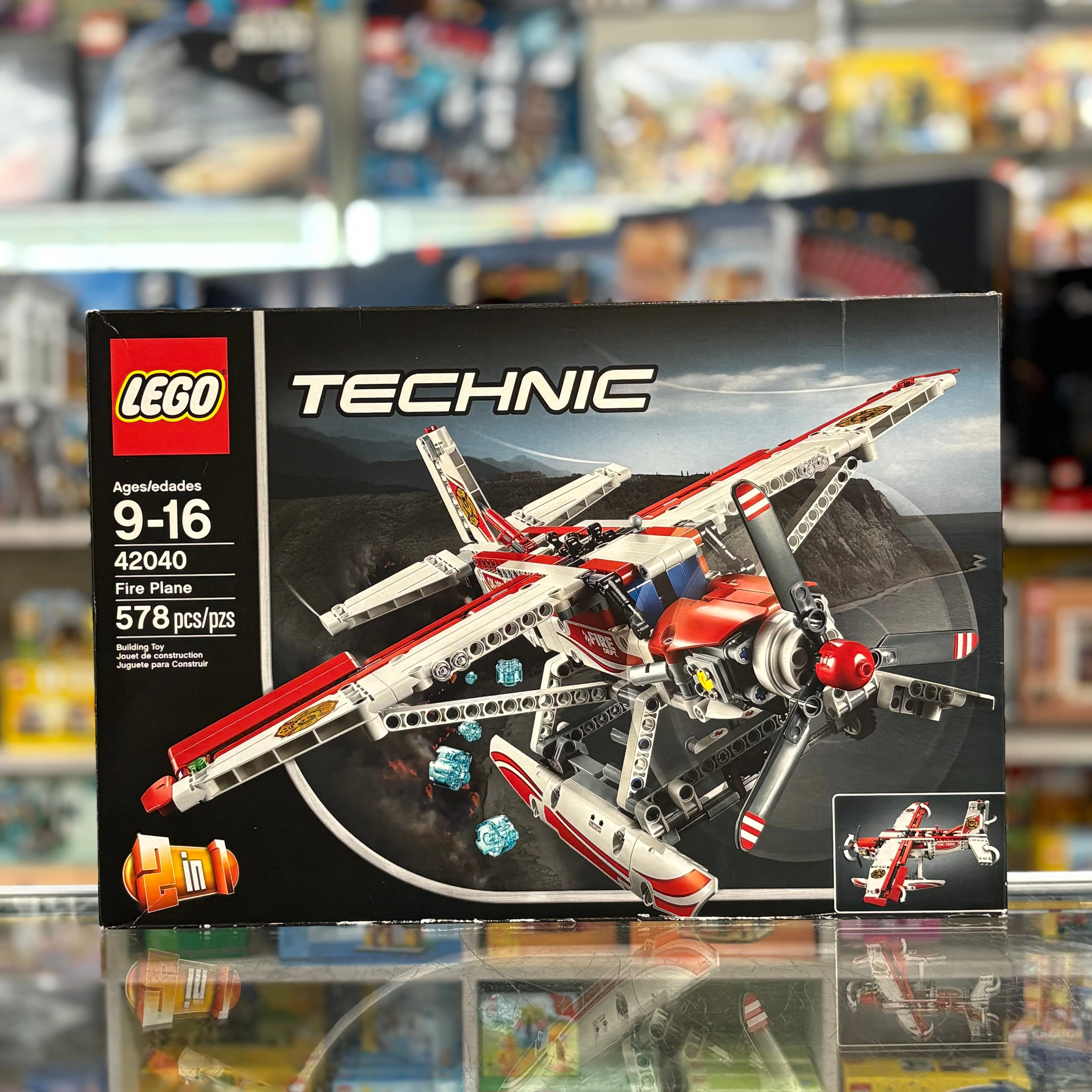 42040 - Fire Plane - EMPTY BOX ONLY