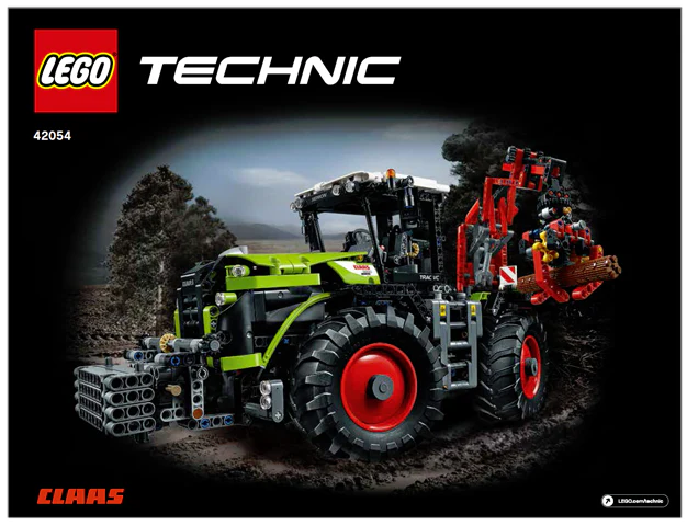 42054-CLAAS XERION 5000 TRAC VC - INSTRUCTIONS ONLY