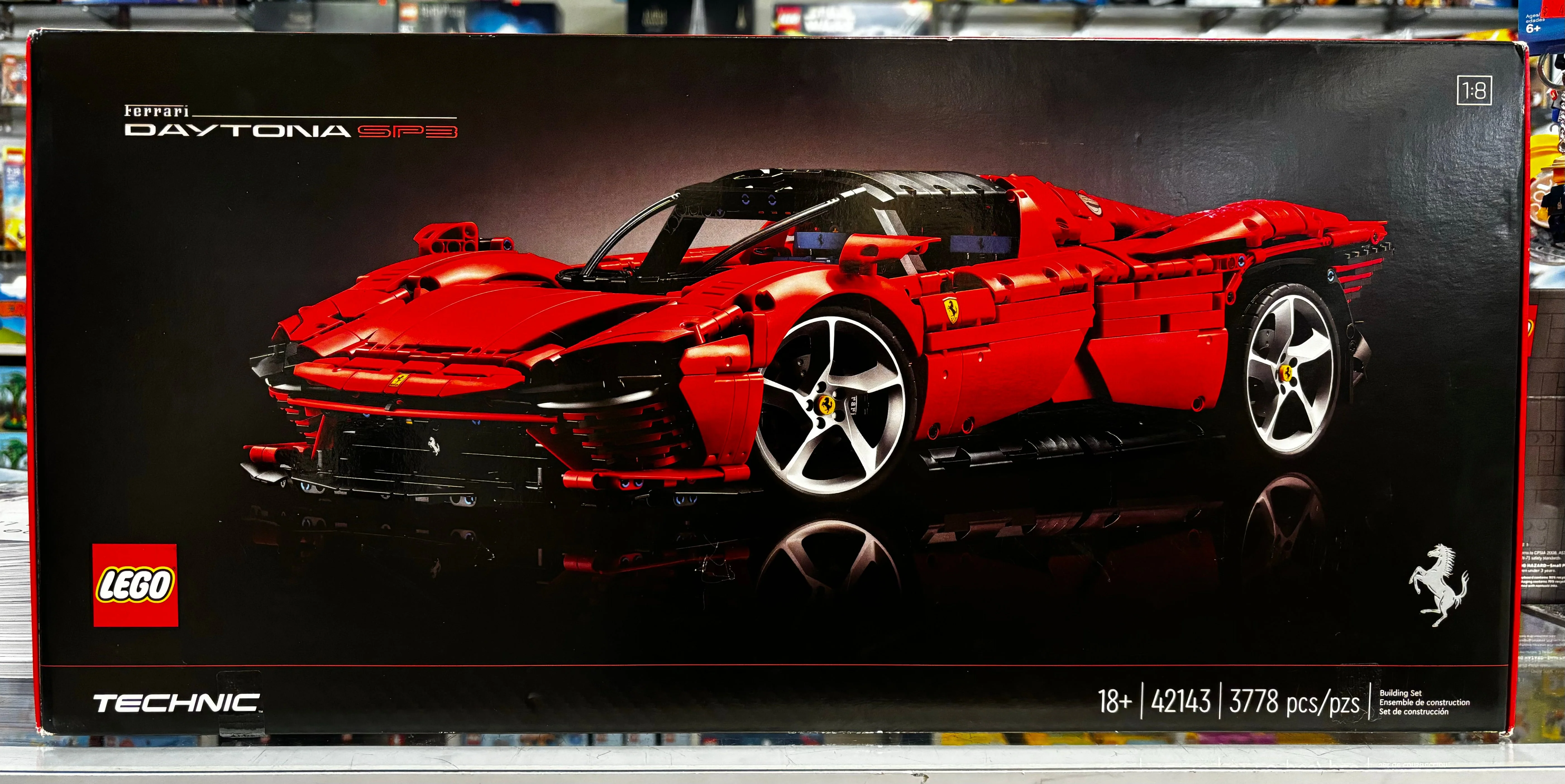 42143 - Ferrari Daytona SP3 - EMPTY BOX ONLY