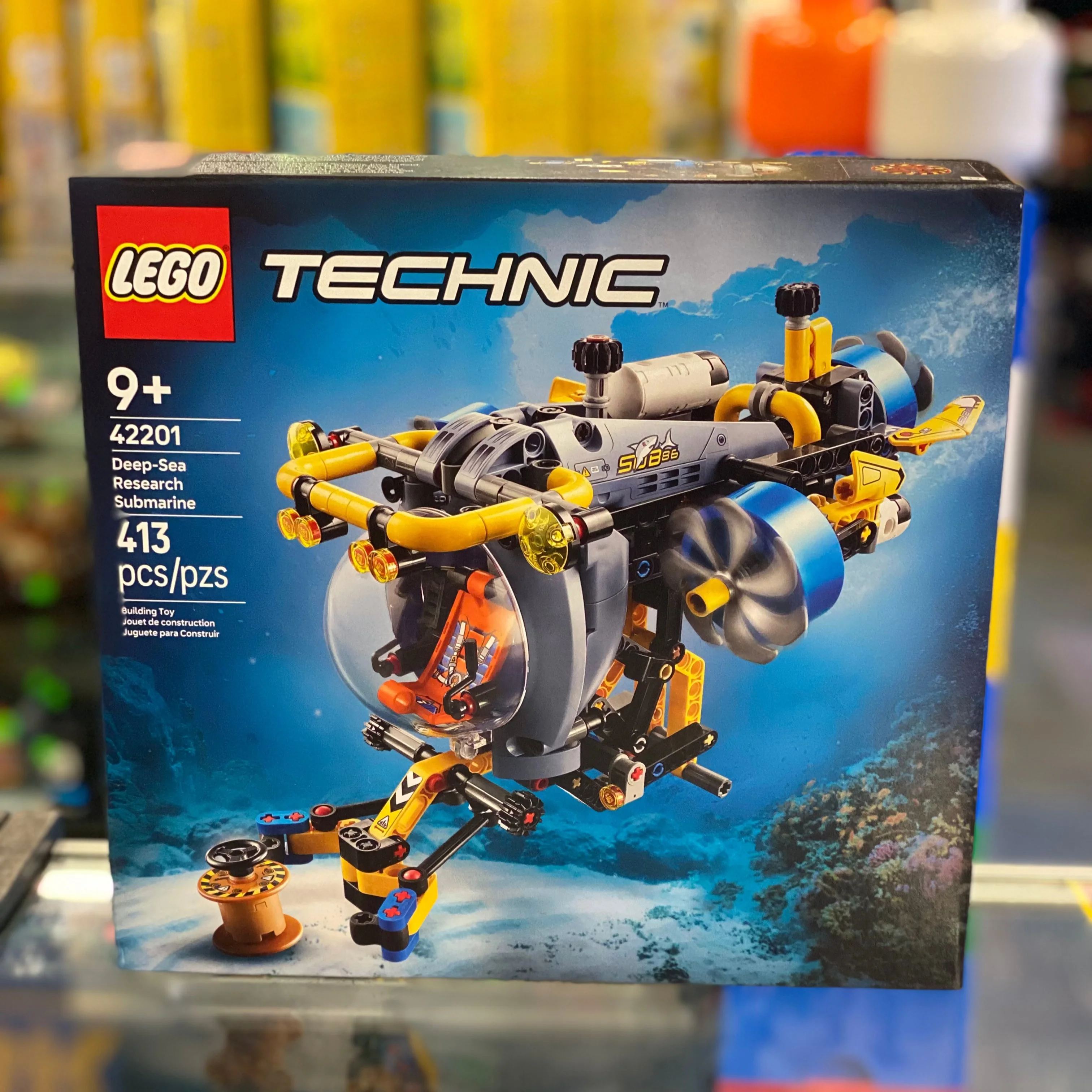 42201 - Deep -Sea Research Submarine - EMPTY BOX ONLY